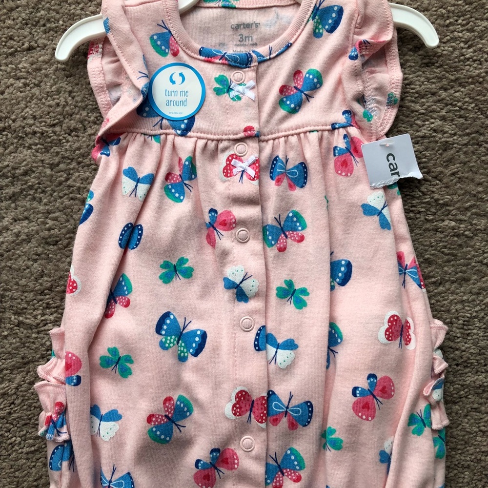 3 Month Baby Girl Carter’s Summer Bodysuit NWT